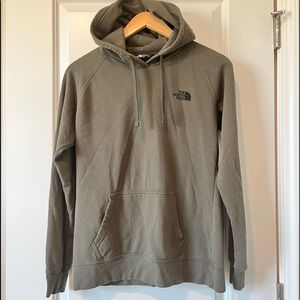 North Face green hoodie